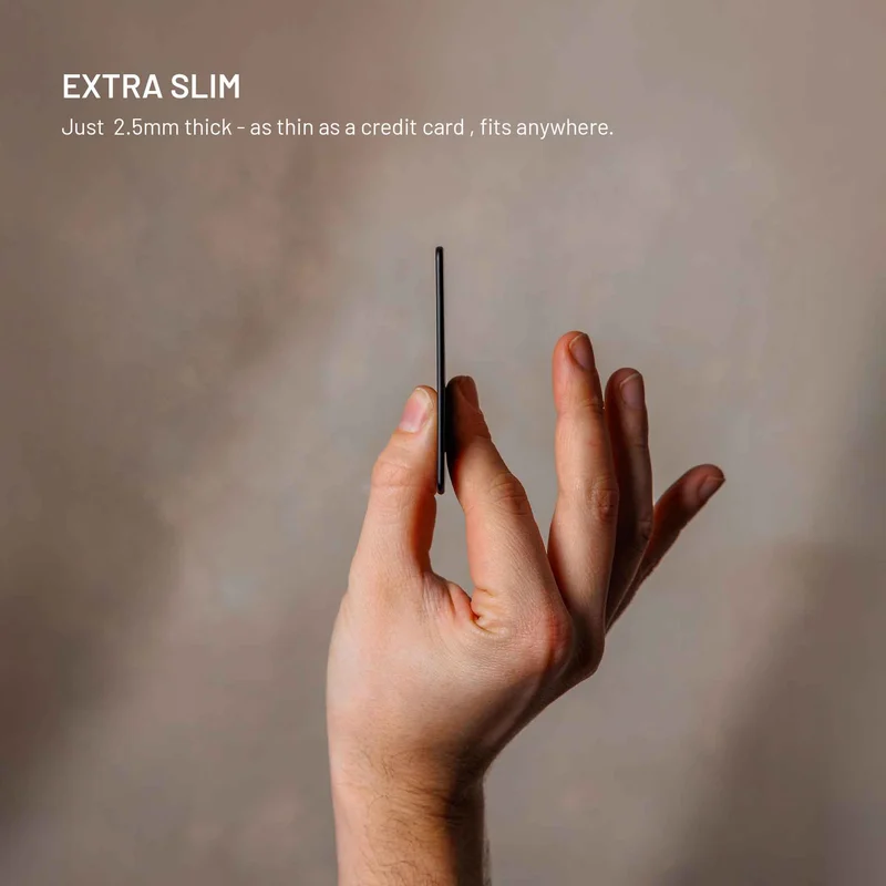 FIXED MiCard Locator Card for Apple and Android Black - 8018874