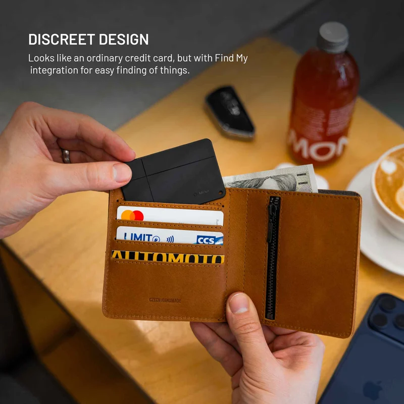 FIXED MiCard Locator Card for Apple and Android Black - 8018874