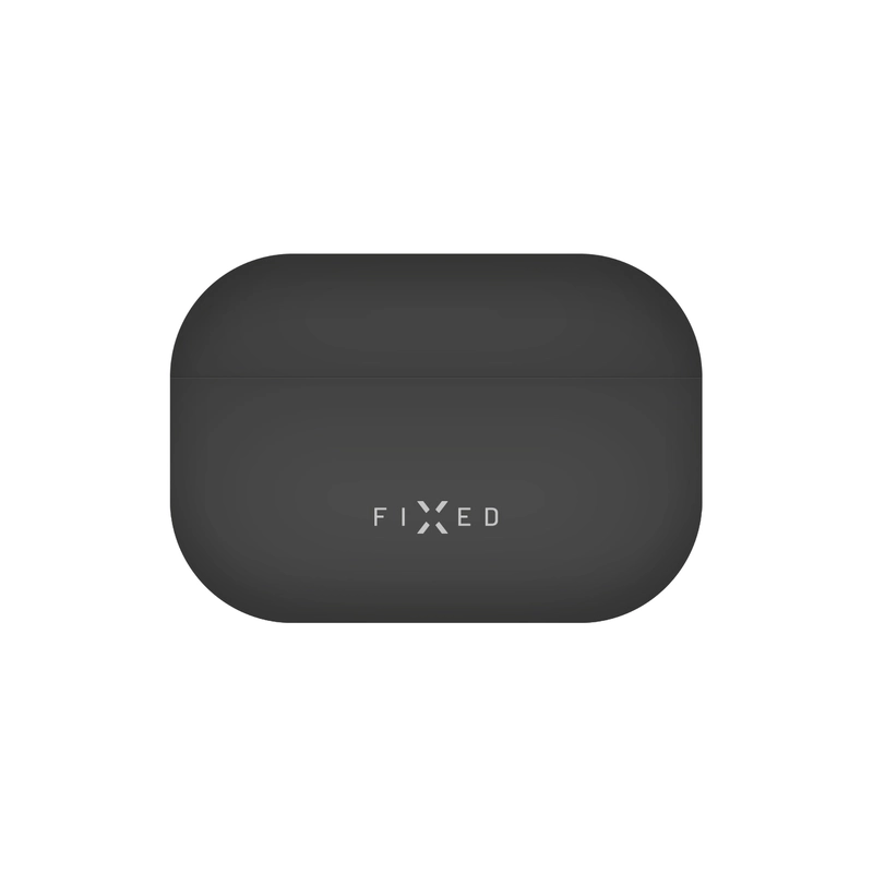 FIXED Silky Silicone case for Apple AirPods Pro 3 Black - 8018875