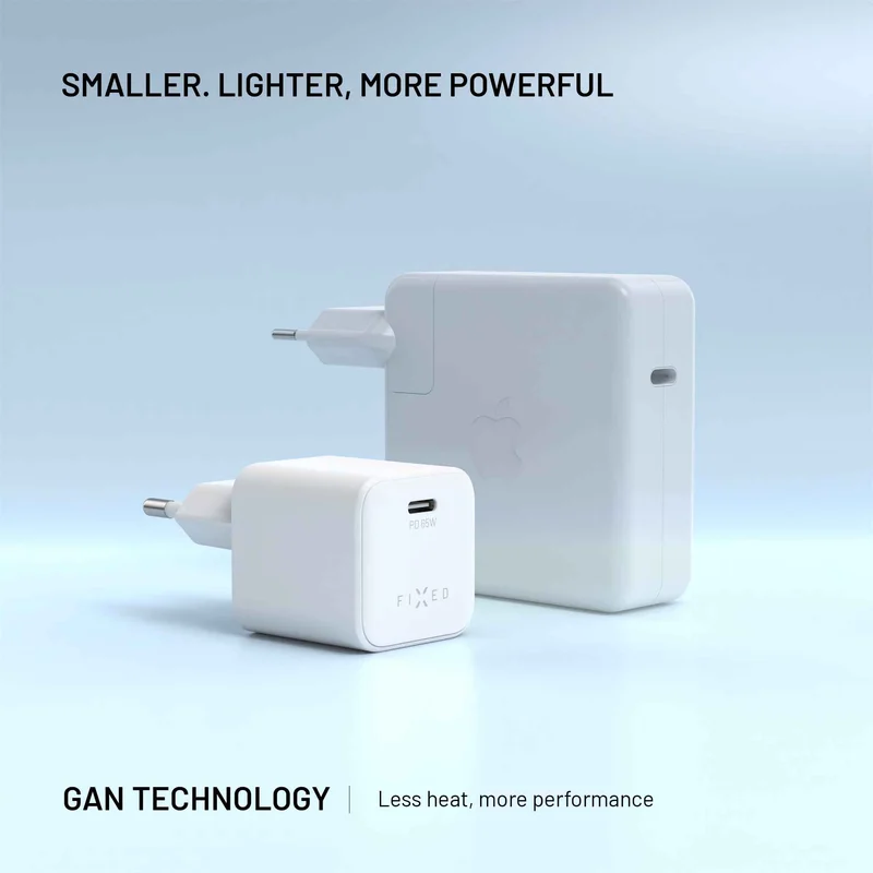 FIXED Super Fast Mini Home Charger USB-C PD 65W White - 8018896