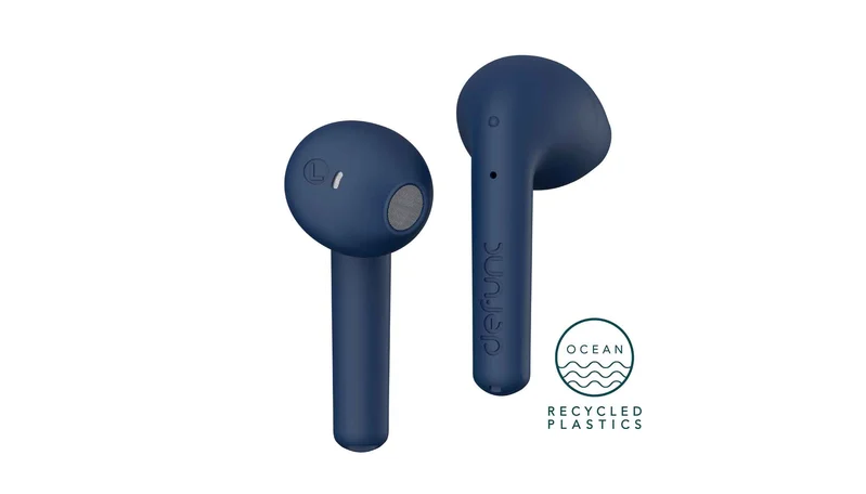 Defunc TRUE LITE II TWS Hybrid In-Ear BT Earbuds Blue - 8071007