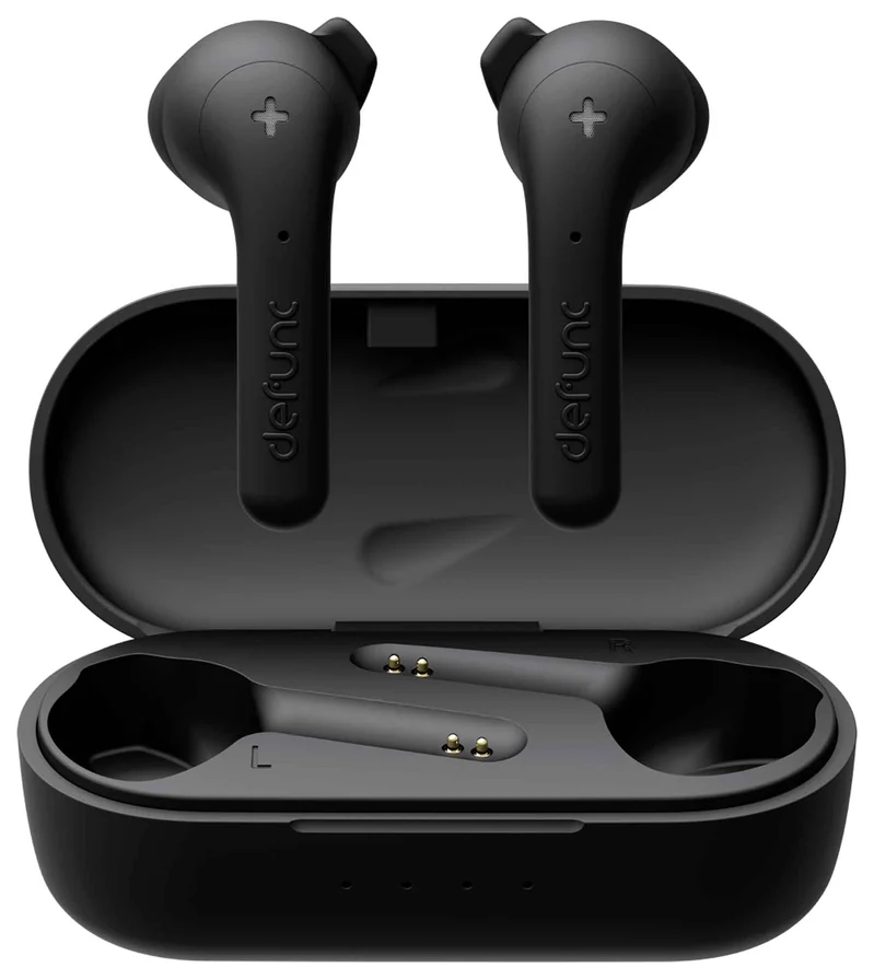 Defunc TRUE BASIC II TWS Hybrid In-Ear BT Earbuds Black - 8071009