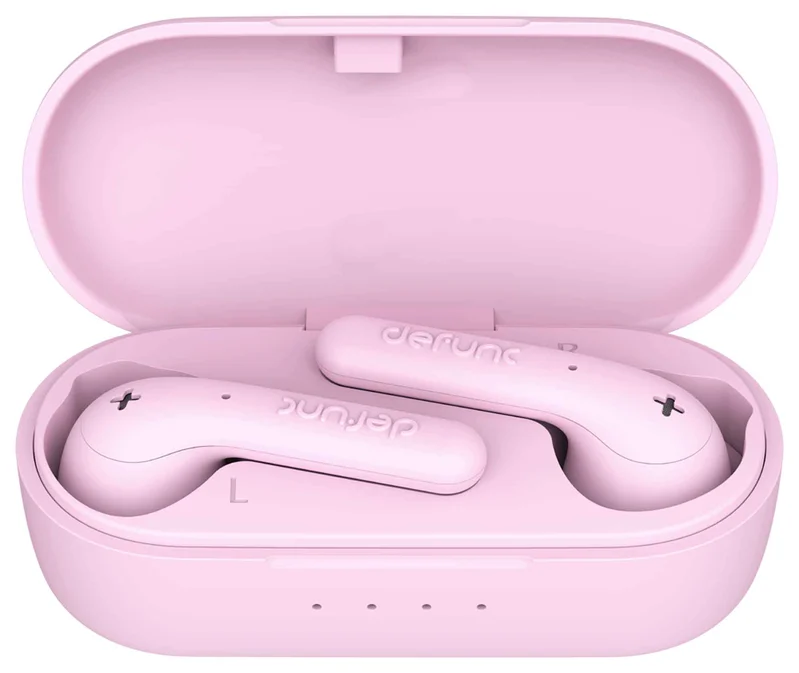 Defunc TRUE BASIC II TWS Hybrid In-Ear BT Earbuds Pink - 8071012