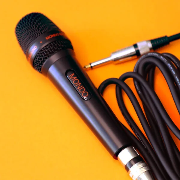 Mondo Microphone with cable for Speaker Black - 8071431