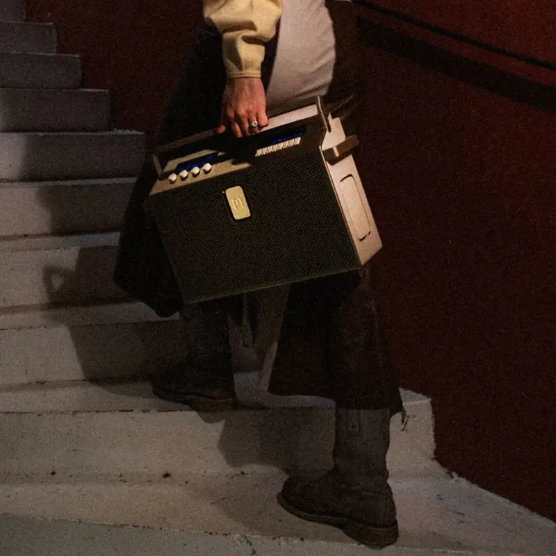 Mondo BT Speaker Large Silver/Greige - 8071453