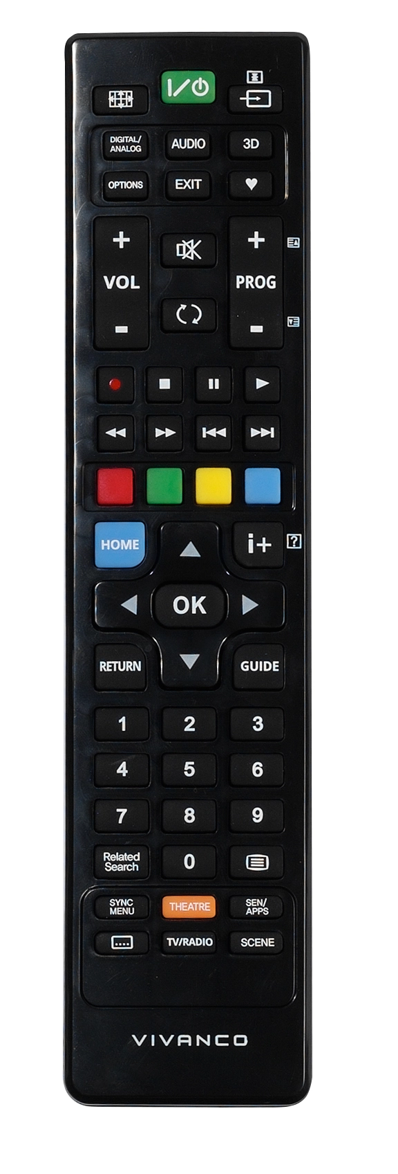 Vivanco Replacement Remote Control for Sony TV - 2838017