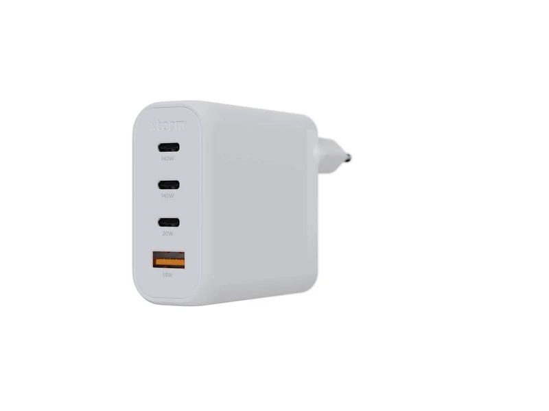 Xtorm 140W GaN2 Ultra Home Charger 3xUSB-C/USB-A White - 8227733