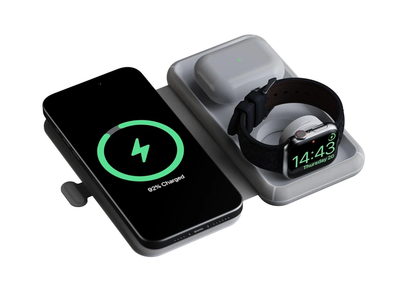 Xtorm Foldable Wireless Travel Charger 3in1 15W White - 8227766