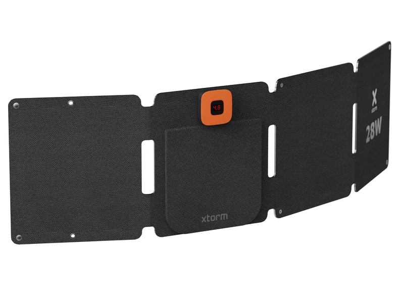 Xtorm Powerful 28W Solar panel IPX4 USB-C/A outputs - 8227795