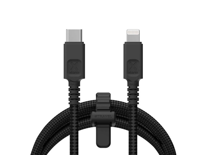 Xtorm Next Gen USB-C / Lightning cable MFI 1.5m Black - 8227880