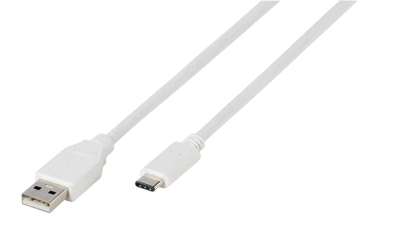 Vivanco USB-C to USB-A 2.0 cable 1.2m White - 2838756