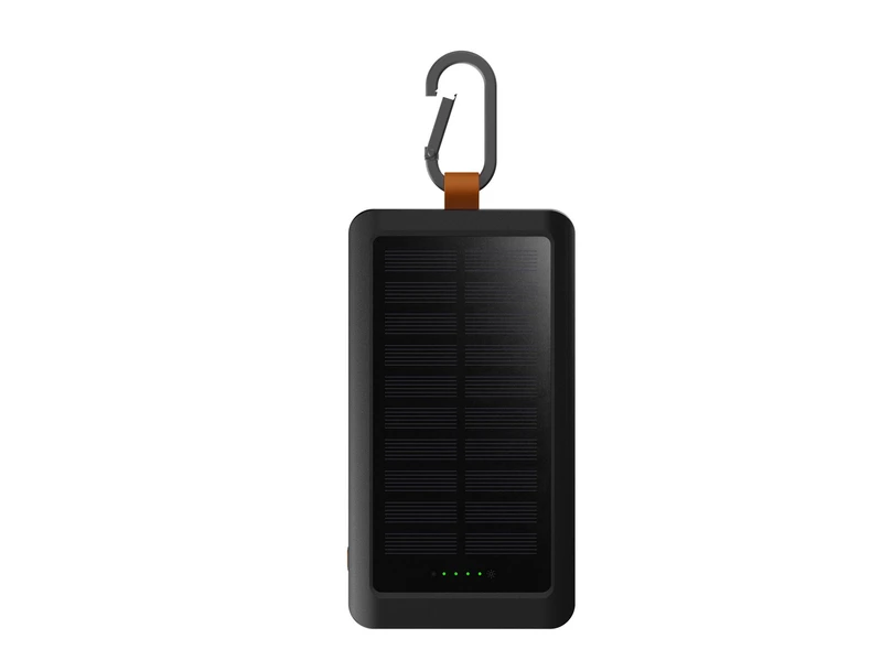 Xtorm Solar USB-C Power Bank 10.000mAh/15W with Flashlight Black - 8227928