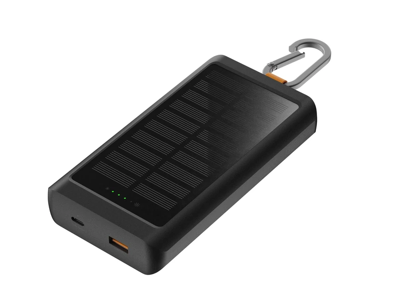 Xtorm Solar USB-C Power Bank 10.000mAh/15W with Flashlight Black - 8227928