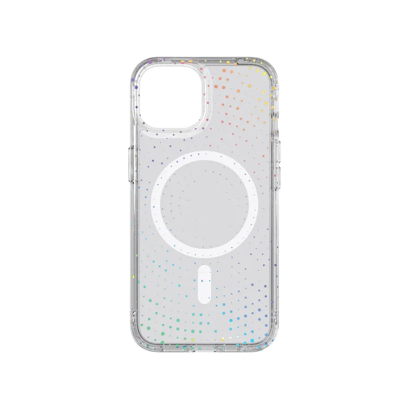 Tech21 Evo Sparkle MagSafe Apple iPhone 17e/16e/15/14/13 Clear - 8670351