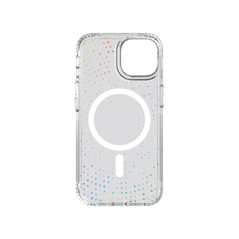 Tech21 Evo Sparkle MagSafe Apple iPhone 17e/16e/15/14/13 Clear - 8670351