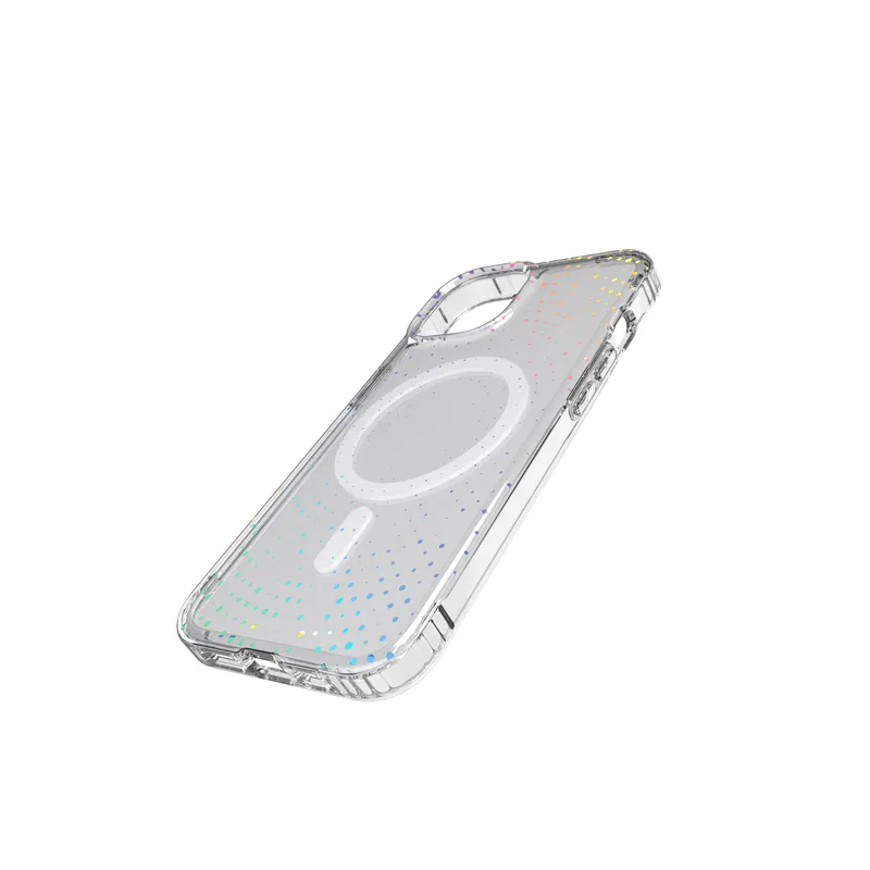 Tech21 Evo Sparkle MagSafe Apple iPhone 17e/16e/15/14/13 Clear - 8670351
