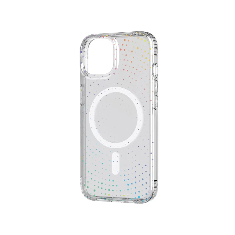 Tech21 Evo Sparkle MagSafe Apple iPhone 17e/16e/15/14/13 Clear - 8670351