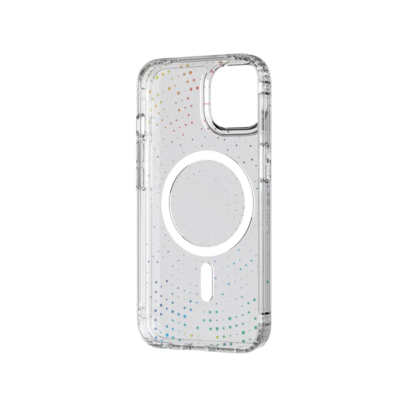 Tech21 Evo Sparkle MagSafe Apple iPhone 17e/16e/15/14/13 Clear - 8670351