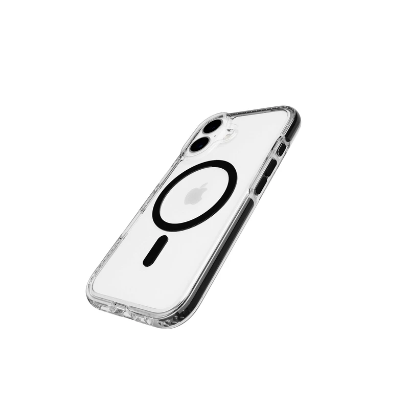 Tech21 Evo Crystal MagSafe Apple iPhone 16 Black - 8673525