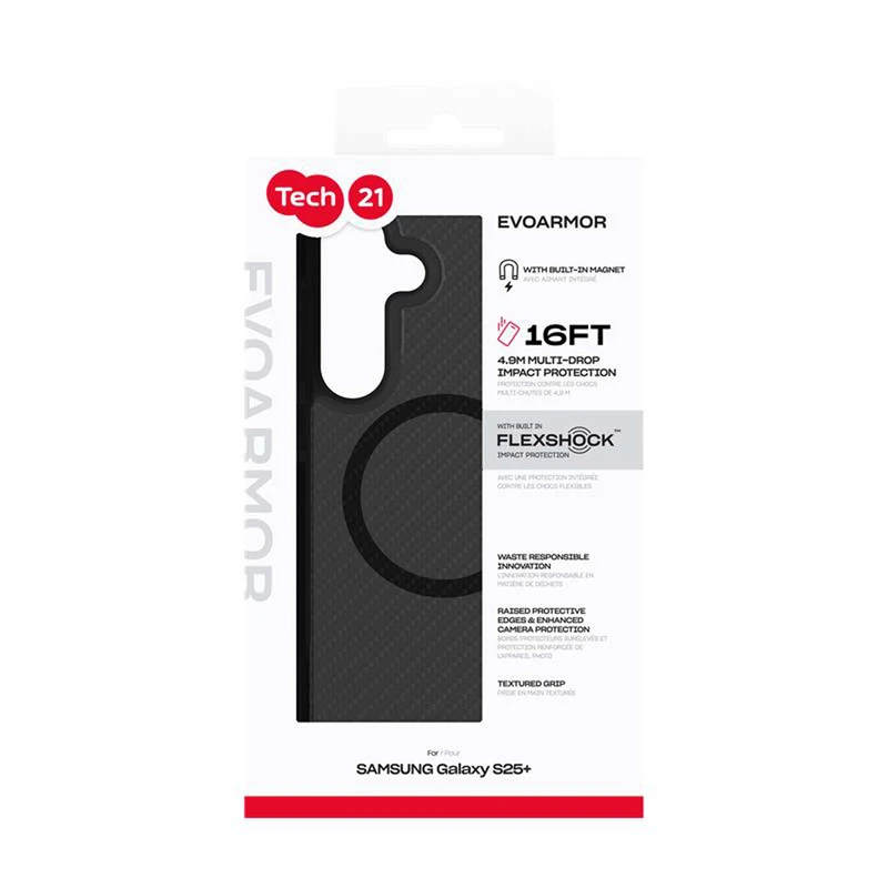 Tech21 Evo Armor Magnet Samsung Galaxy S25+ Black - 8674626