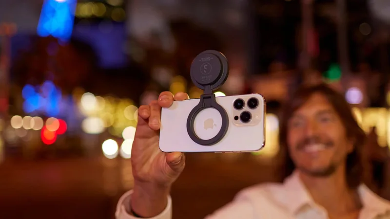 Shiftcam SnapPocket LED Light and Stand MagSafe Black - 9350678