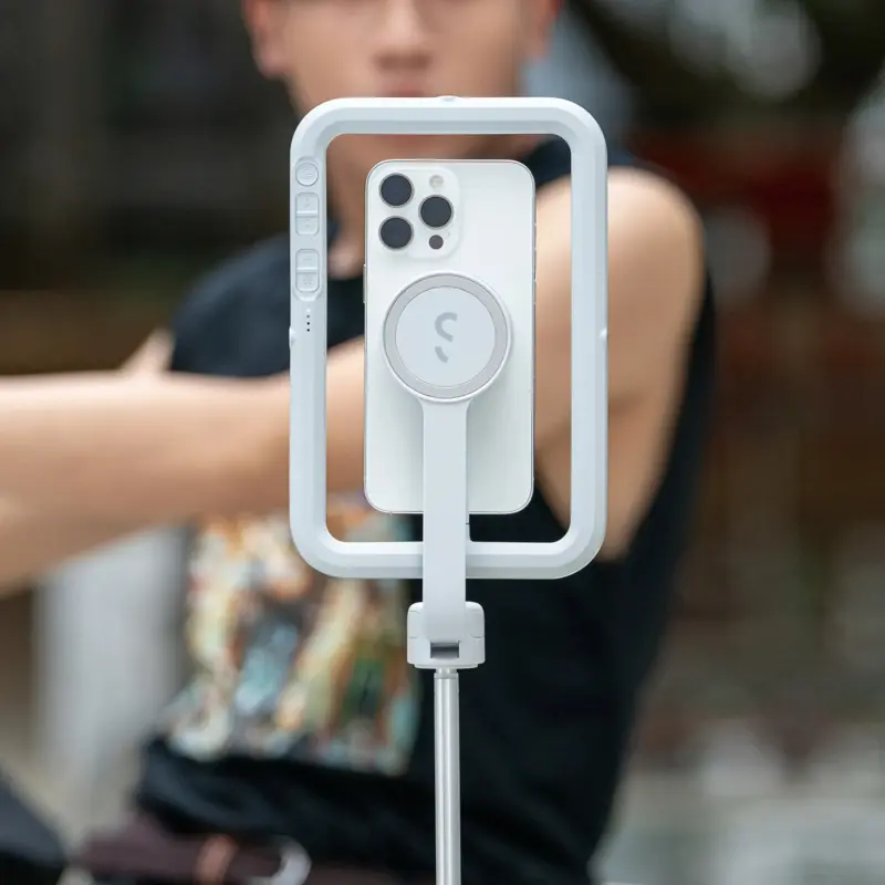 Shiftcam SnapCreator Kit Pro Qi2 with battery MagSafe-compatible Greige - 9350745