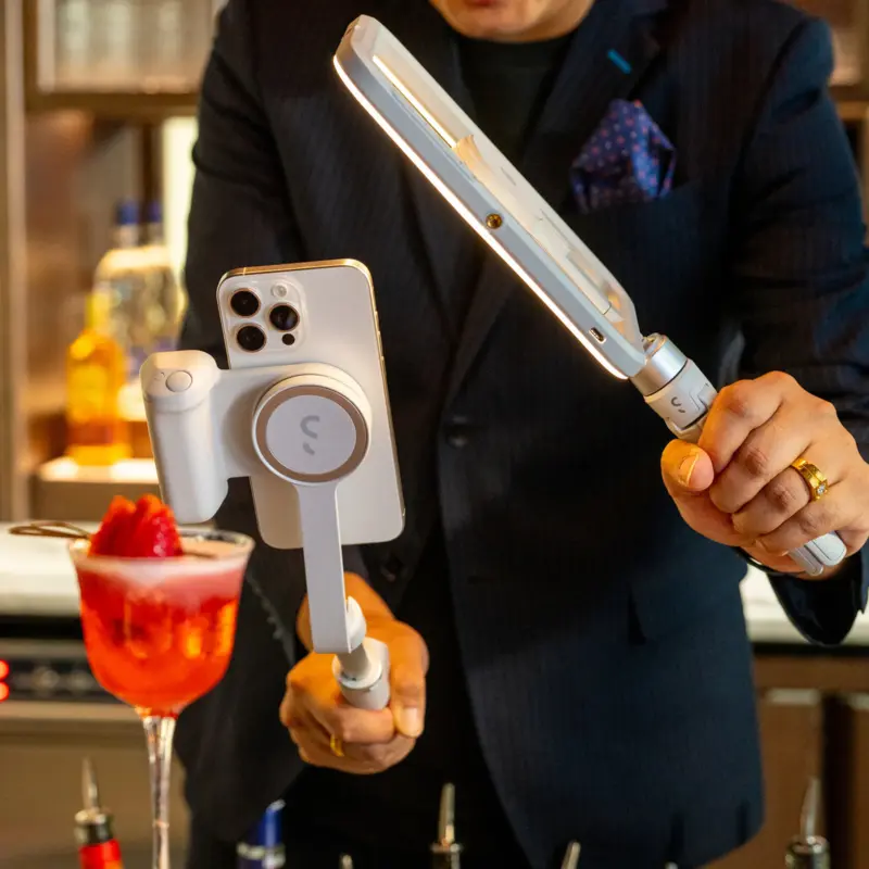 Shiftcam SnapCreator Kit Pro Qi2 with battery MagSafe-compatible Greige - 9350745