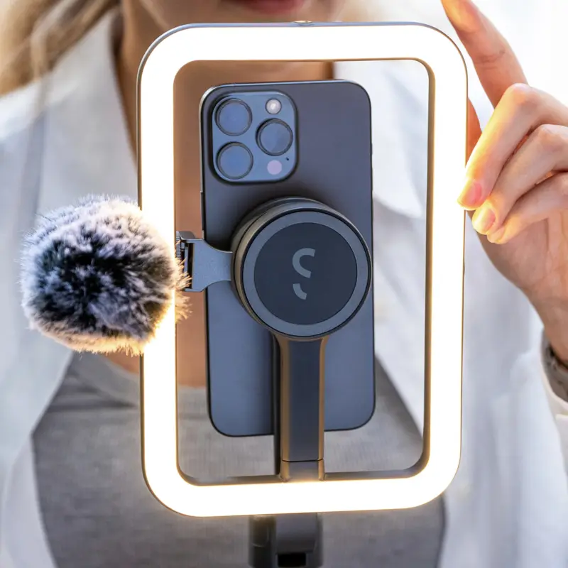 Shiftcam SnapCreator Kit Pro Qi2 with battery MagSafe-compatible Black - 9350746