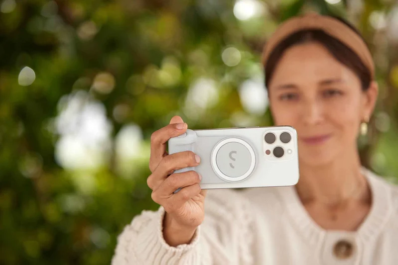 Shiftcam SnapGrip MagSafe-compatible Greige - 9350751