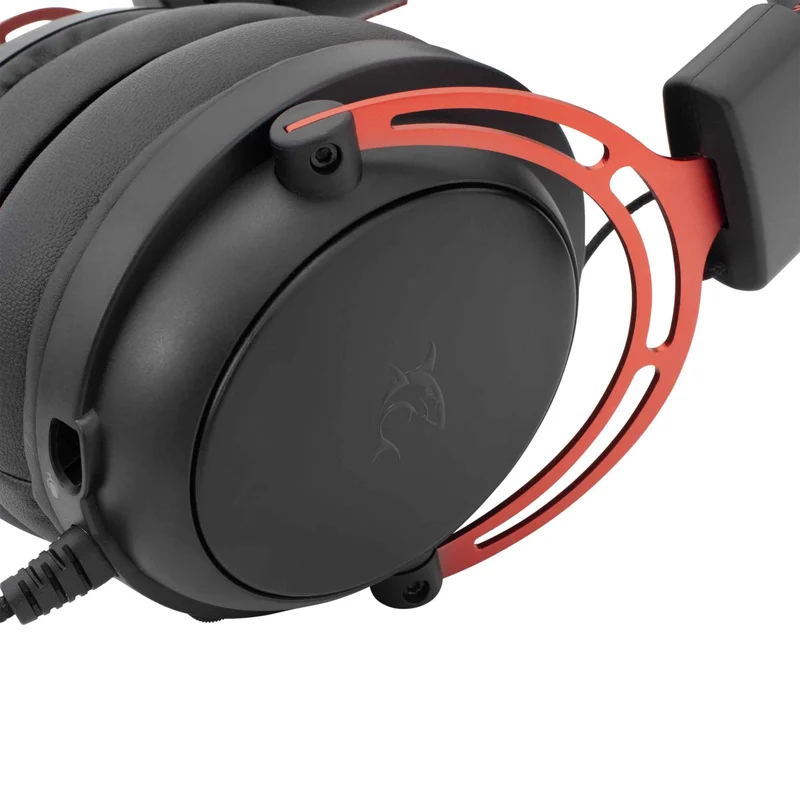 White Shark GORILLA Over-Ear Gaming Headset Black/Red - 9450240