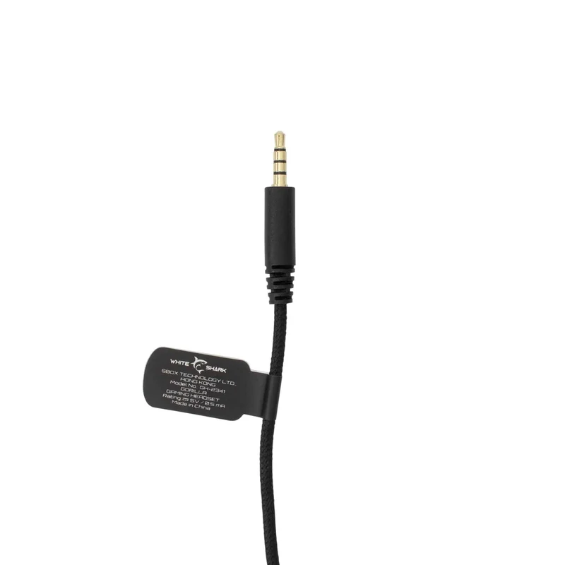 White Shark GORILLA Over-Ear Gaming Headset Black/Grey - 9450241