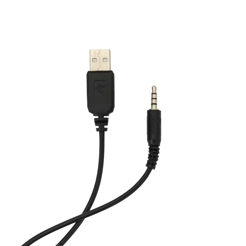 White Shark FIREFLY On-Ear Gaming Headset Black - 9450327