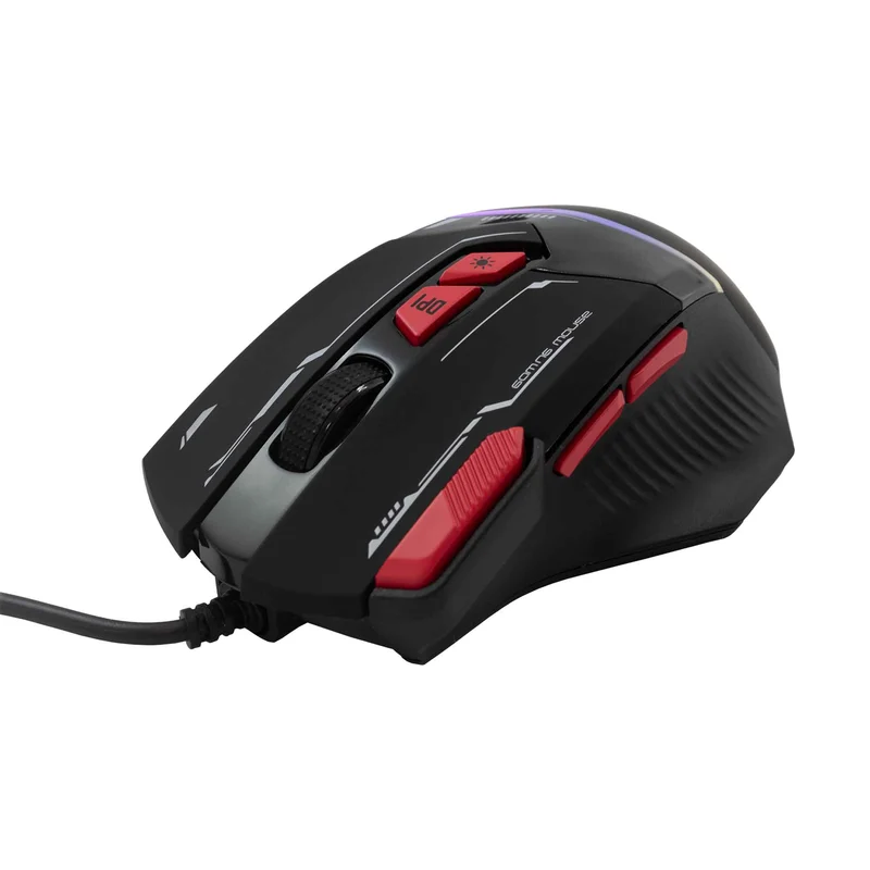 Baracuda MANTA Gaming Mice 8D 12.800dpi Black - 9450376