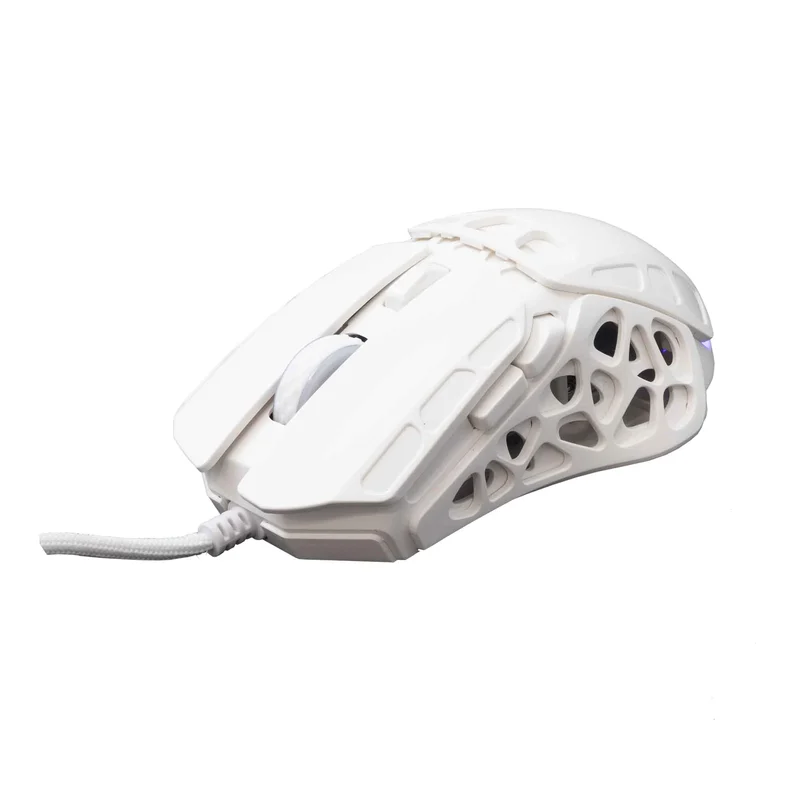 White Shark ECTOR Gaming Mice 7D 12.400dpi White - 9450441