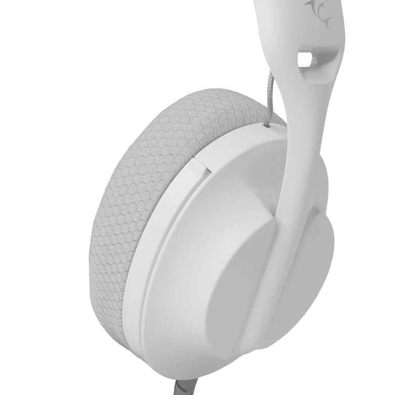 White Shark PARROT On-Ear Gaming Headset White/Grey - 9450503