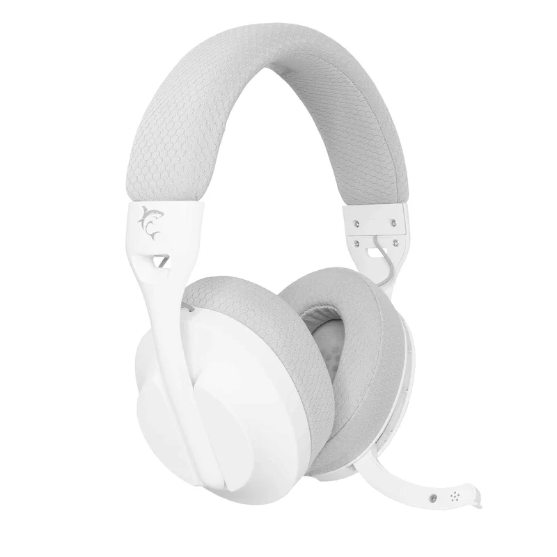 White Shark FALCON Wireless On-Ear Gaming Headset White/Grey - 9450506