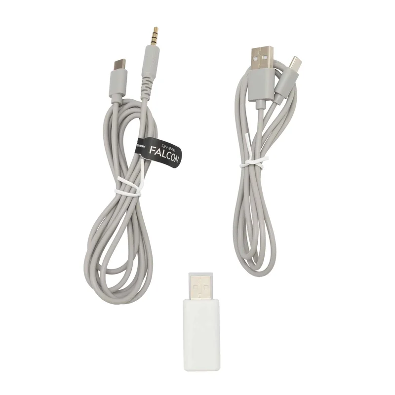 White Shark FALCON Wireless On-Ear Gaming Headset White/Grey - 9450506