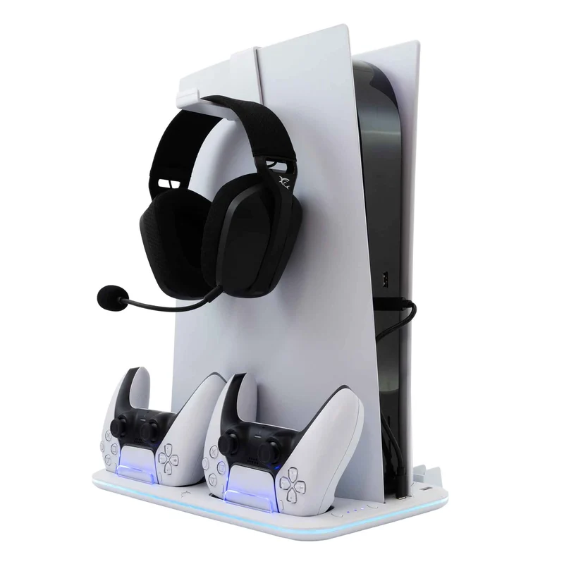White Shark KIMURA 2 PS5 Cooler/Charging Stand White - 9450544