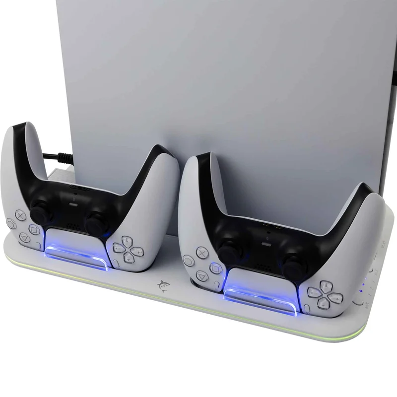 White Shark KIMURA 2 PS5 Cooler/Charging Stand White - 9450544