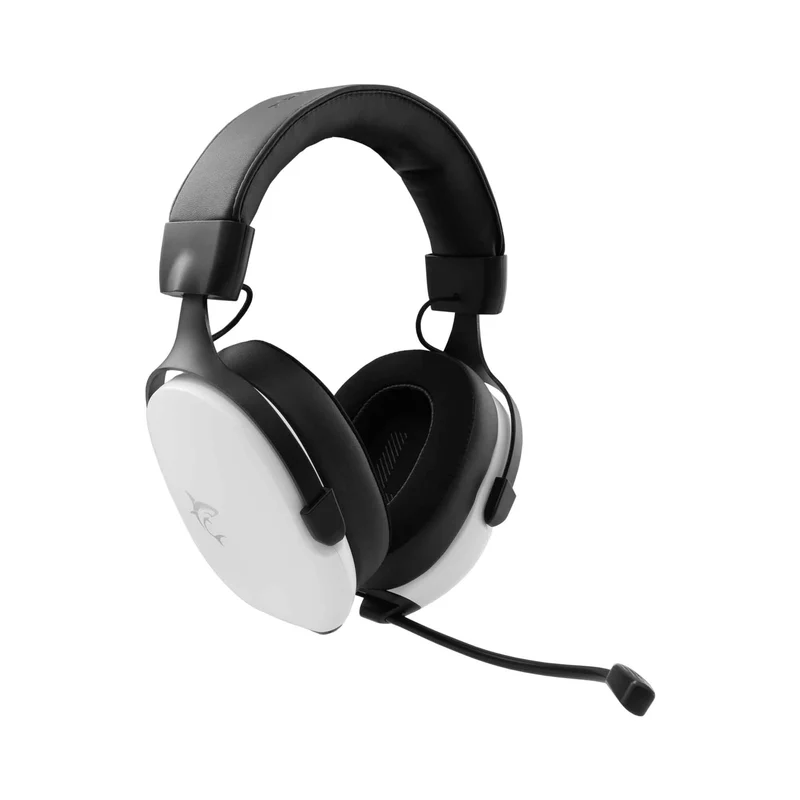 White Shark FOX Over-Ear Gaming Headset  White/Black - 9450739
