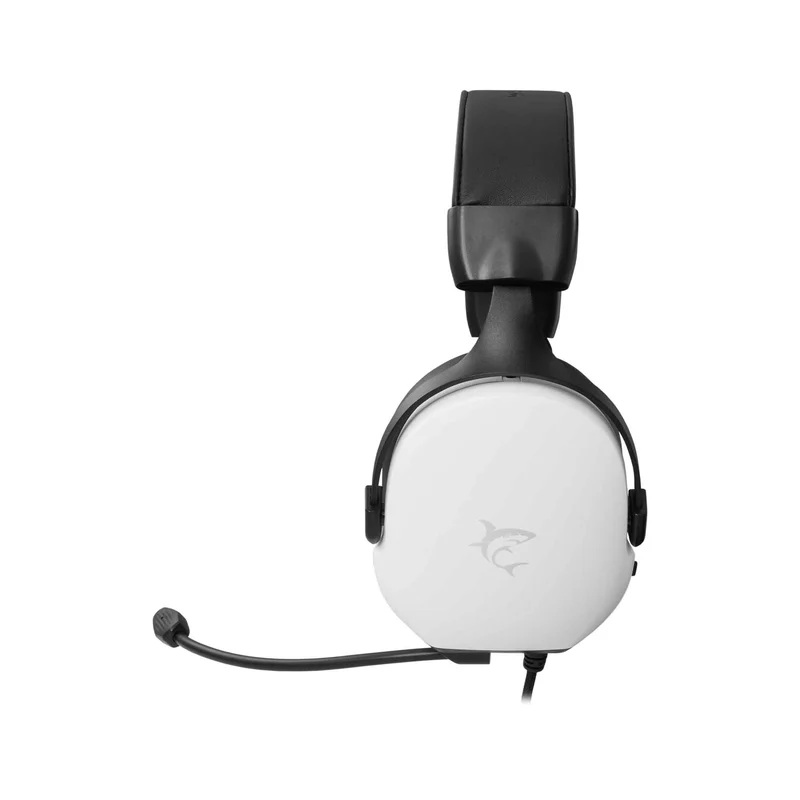 White Shark FOX Over-Ear Gaming Headset  White/Black - 9450739