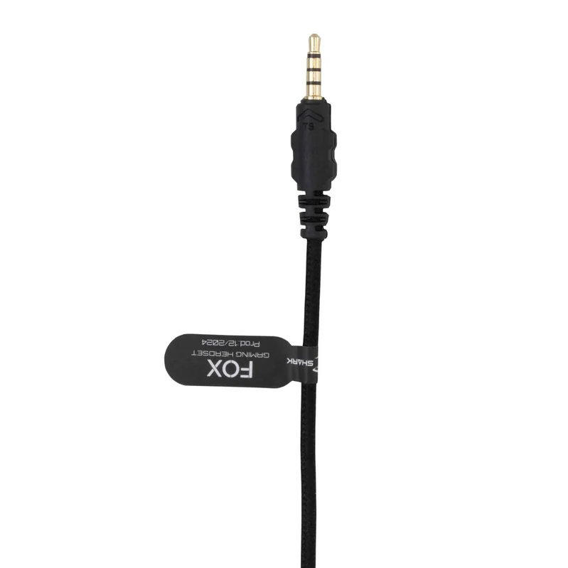 White Shark FOX Over-Ear Gaming Headset  White/Black - 9450739