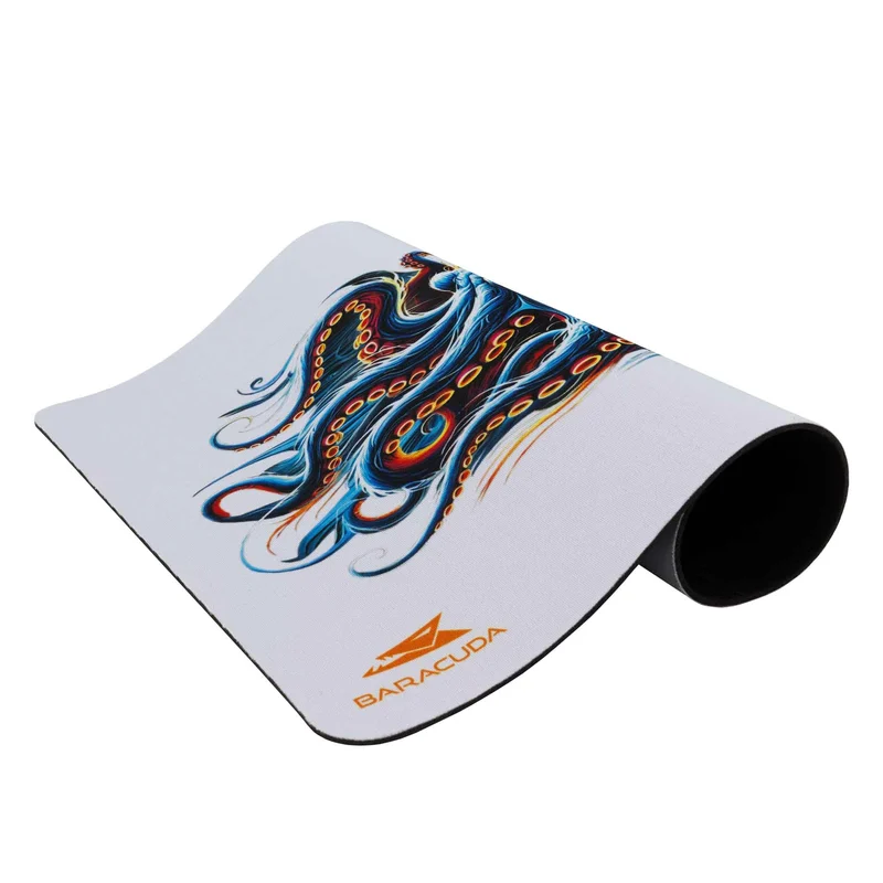 Baracuda OCTOPUS M Gaming Mousepad 300x250mm Black/Red - 9450791