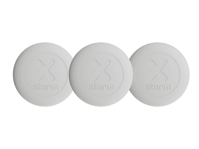 Xtorm TravelTag Tracker 3-Pack for iOS & Android White - 9510194