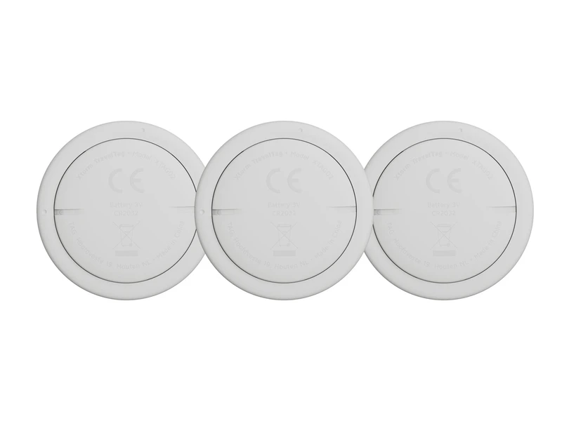 Xtorm TravelTag Tracker 3-Pack for iOS & Android White - 9510194