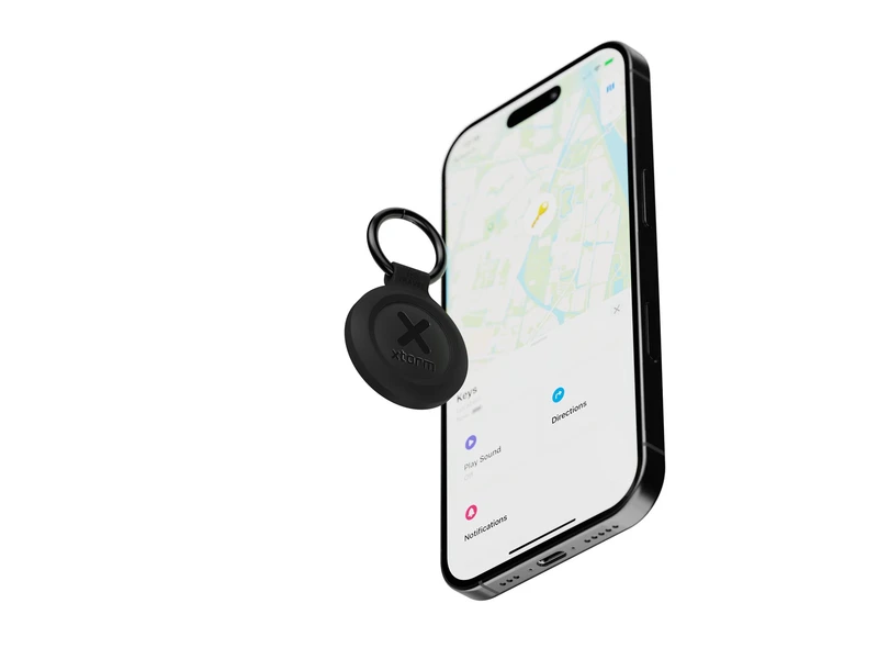 Xtorm TravelTag Tracker 3-Pack for iOS & Android Black - 9510195