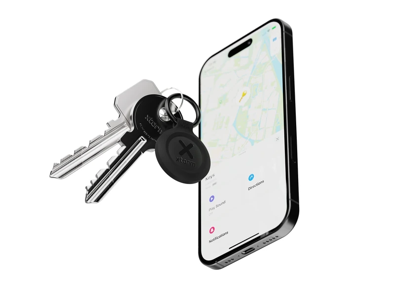 Xtorm TravelTag Tracker 3-Pack for iOS & Android Black - 9510195