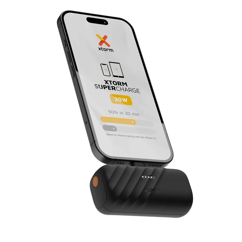 Xtorm Power Bank USB-C PD 20W 5.000mAh/2xUSB-C Black - 9510201