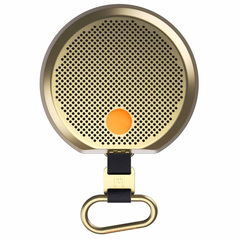 Mondo Bluetooth Speaker Small Brass/Black - 8071411