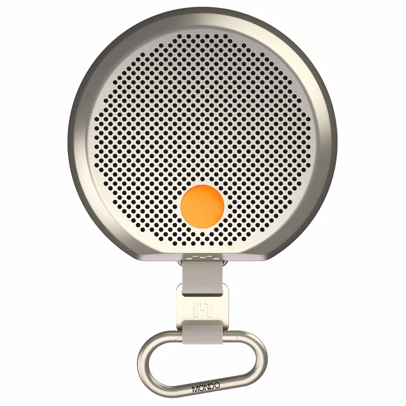 Mondo Bluetooth Speaker Small Silver/Greige - 8071412